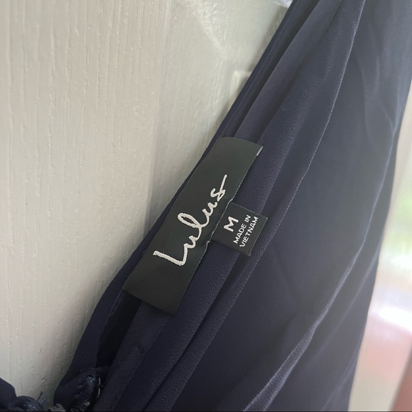 Lulu’s navy blue Maxi Dress - Picture 2 of 8